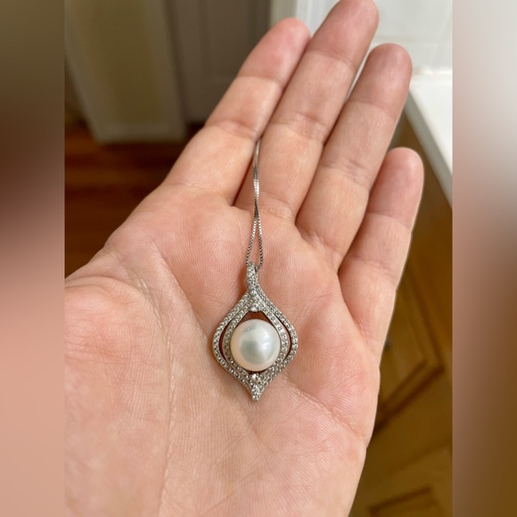 Freshwater pearl necklace - Picture 3 of 4